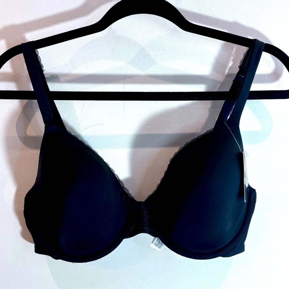 WACOAL Sz 36C Bra Padded Underwire T-Shirt Style Full Coverage Adjustable NEW
